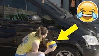 THE PLAYER IS JOKING !? Funny Volleyball Videos (HD)