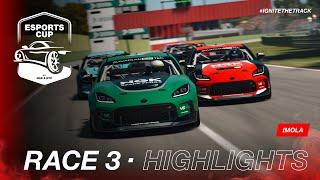 NGK & NTK ESPORTS CUP 2024 // Race 3 • Highlights @Imola