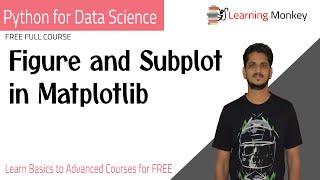 Figure and Subplot in Matplotlib || Lesson 3.6 || Python for Data Science || learning Monkey ||