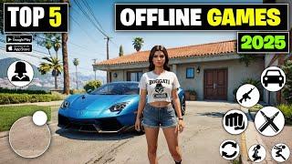 Top 5 Best Offline Games Of 2025 For Android | Offline Games 2025