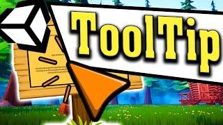 How to Make A Simple Tooltip in Unity Tutorial