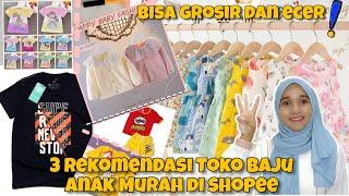 TERNYATA DISINI TOKO GROSIR BAJU ANAK MURAH DI SHOPEE | Rekomendasi Supplier Baju Anak Realpict