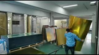 factory wholesale Jumei mirror acrylic sheet, gold mirror acrylic sheet