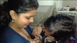 Indian mom giving breast milk||#breastfeeding