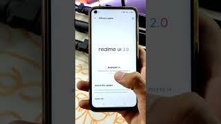 Realme 7 Latest update 