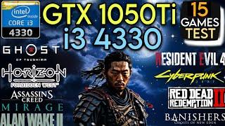 GTX 1050 Ti + I3 4330 & 16GB Ram | Test In 15 Games In Mid 2024 !