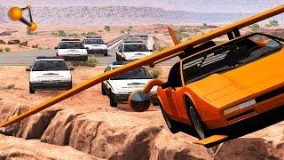 BeamNG drive Funny Moments Fails, Near Misses Cars