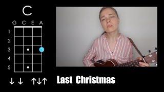 Wham! — Last Christmas (ukulele tutorial / укулеле разбор)