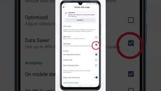 Facebook Data Saver Setting | How To Enable Data Saver On Facebook  | Facebook Data Saving #shorts