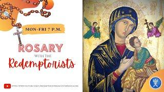 Wednesday, 31st July 2024 - Rosary with the Redemptorists & Benediction @ 7.00PM IST