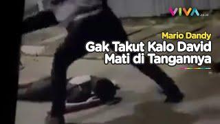 VIDEO Mario Tendang dan Injak Kepala David yang Tak Sadarkan Diri