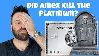 Amex Platinum Changes!