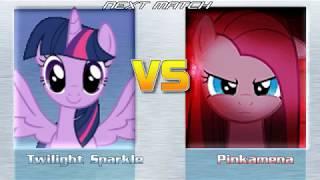 [Mugen 1.1] Twilight sparkle Alicorn VS Pinkamena