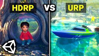 HDRP vs. URP - which one to use? | Unity 2020 Beginner's Guide
