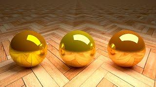 Easy Vray Gold Material  3Ds Max Tutorial