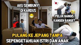 DIAM DIAM PULANG KE JEPANG TANPA SEPENGETAHUAN ISTRI & ANAK ! LANGSUNG NANGIS MELUK !!