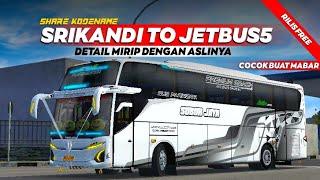 RILIS FREE‼️SHARE KODENAME SRIKANDI ROMBAK JETBUS 5 MN X RPCFULL ACC KEREN BANGET || BUSSID V3.7.1