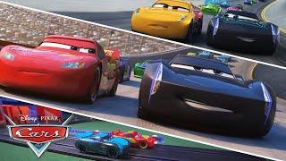 Best of Lightning McQueen and Jackson Storm Racing Competitions! | Compilation | Pixar Cars