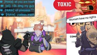 EXTREMELY IGNORANT DPS Vs Moria ONE TRICK (Overwatch 2 Toxic Moments)