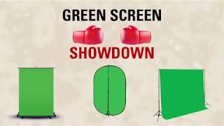 Green Screen Showdown - Elgato Green Screen vs. Pop Up Green Screen vs. Green Screen Backdrop