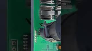 How to disassemble microcontroller PIC16F1704 on Antminer V9 hash board | Antminer Repair Tips