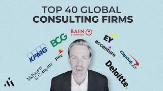 The world's top 40 consulting firms ranked