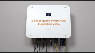 The 3-phase Hybrid SHT - Installation video