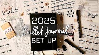 Plan with me for 2025 • Starting a new Bullet Journal • easy 2025 Planner Set Up