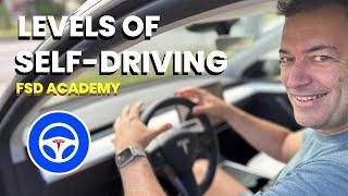 Tesla FSD Academy 1 - Intro and the Levels of Autonomous Driving