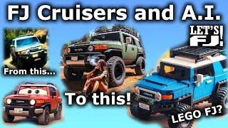 The World of AI-Generated FJ Cruiser Art... It's Weird!