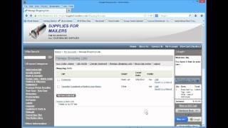 How to make reordering Supplies from SuppliesForMailers.com FAST and Easy!