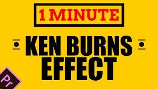How to do Ken Burns Effect in Premiere Pro | Premiere Pro Tutorial | Tips4u