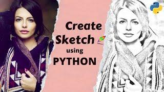 Convert Image to Pencil Sketch using Python | Tkinter Project | OpenCV | Source Code | PySeek
