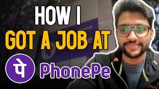 How I Got A Job At PhonePe | How To Get Placed At PhonePe | Coding Ninjas