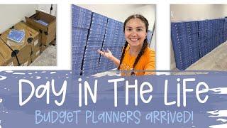 Getting ALL 2025 Budget Planner Orders Out in ONE Day!! | Day in the Life of an Etsy Shop Owner |