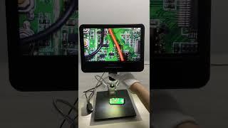 Andonstar | AD210  Digital Microscope10.1 LCD for  Soldering Tool Review #andonstar #microscope