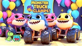 Monster Truck Baby shark song - Nursery Rhymes & Kids Songs -Toy tv