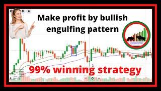 Bullish engulfing pattern is 99% profitable pattern of binary option trading