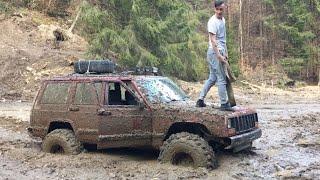 [OFF ROAD] Jeep Cherokee XJ 2.5td on 35 inch tires