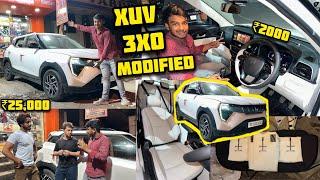 New Mahindra XUV 3XO Modification with PriceMahindra Genuine Accessories 40% Off XUV 3XO Modified