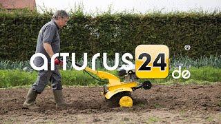 Powerplus Benzin Gartenfräse / Kultivator 5 PS 173 ccm POWXG7214