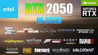 RTX 2050 Laptop in Early 2025 : Test in 15 Games - is it Enough for Gaming?