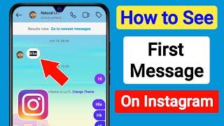 How to See First Message On Instagram Without Scrolling (New Update) | Check Instagram First Message