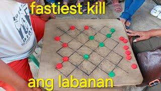 mabilis pa sa kidlat islaw AKA joel negros vs ricky abare #boardgames #dama #sports