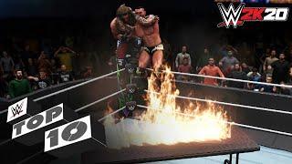 Splintering Finishers Through the Table: WWE 2K20 Top 10