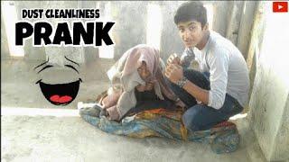 Prank Of Dust Cleanliness | Funny Prank | Kaif Khan Hk Tv