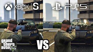GTA V NEXT GEN |  Xbox Series S vs PS5 | Comparación 2024 
