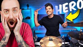 Drummer Reacts - Cobus The Anthem Good Charlotte Drum Cover