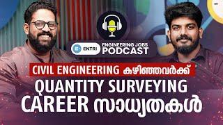 Quantity Surveying Opportunities : High Paying Career in Civil Engineering Podcast Part 1