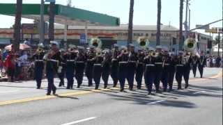1st Marine Division Band - 2012 Oceanside Independence Day Freedom Parade
